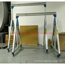 Portable Lifting Gantry Crane Aluminium Alloy Materials